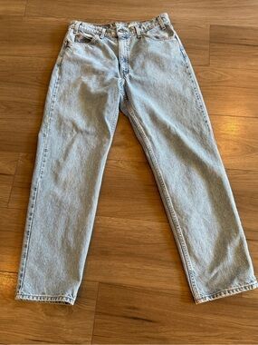 Vintage 1997 Levi’s 550 Orange Tab Relaxed Fit Jeans 34x32 Light Wash Amazing 🔥